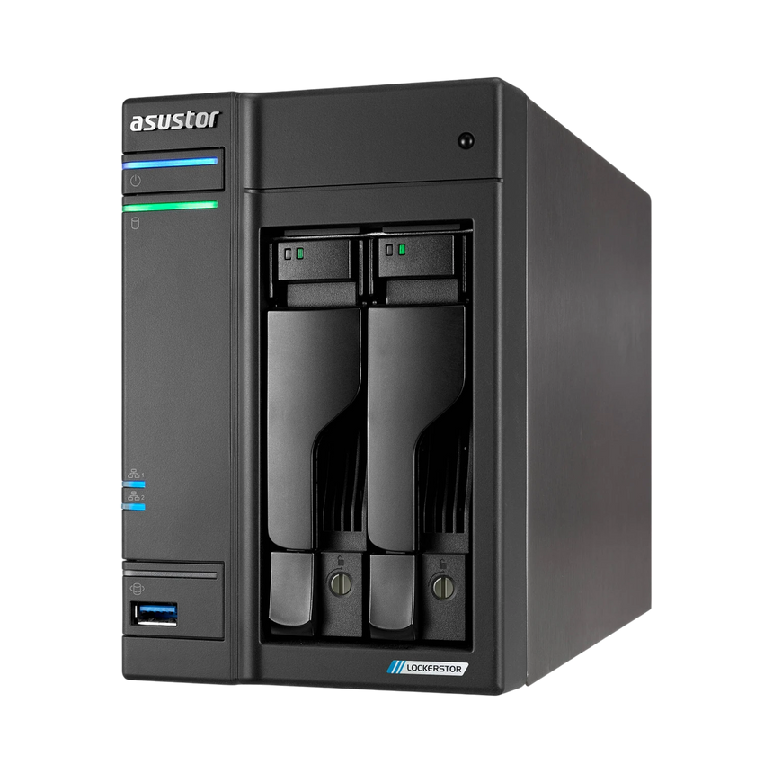 Asustor Lockerstor 2 Gen2 2-Bay NAS Quad-Core CPU — Being Shipped