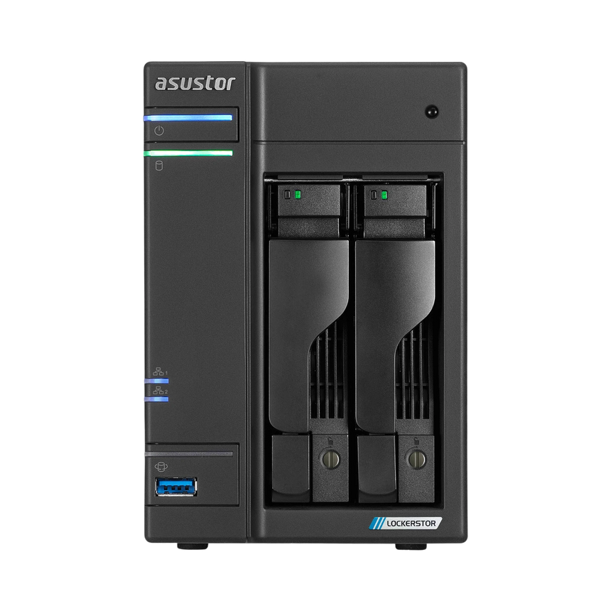 Asustor Lockerstor 2 Gen2 2-Bay NAS Quad-Core CPU — Being Shipped