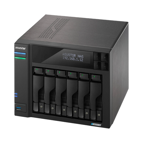 Asustor Lockerstor 6 Gen2 6-Bay NAS Enclosure — Being Shipped