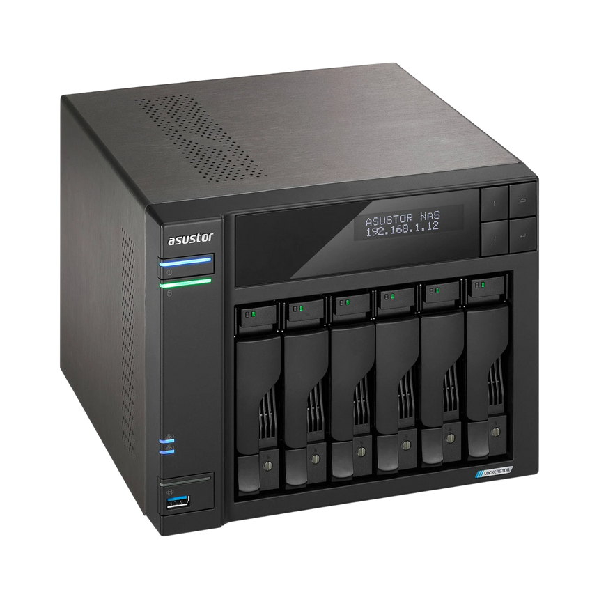 Asustor Lockerstor 6 Gen2 6-Bay NAS Enclosure — Being Shipped