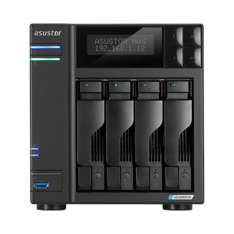 Asustor Lockerstor 4 Gen2 4-Bay NAS Enclosure — Being Shipped