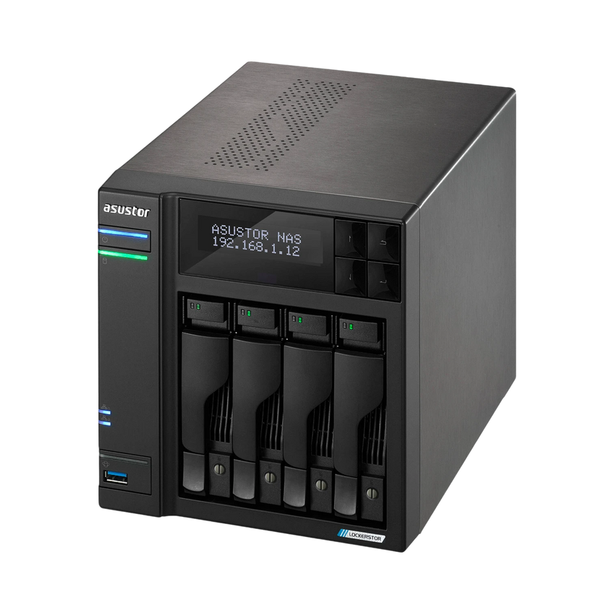 Asustor Lockerstor 4 Gen2 4-Bay NAS Enclosure — Being Shipped