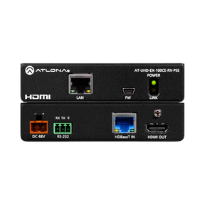Atlona 4K HDMI HDBaseT Receiver with Ethernet & PoE — Being Shipped
