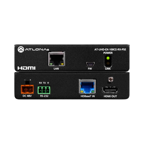 Atlona 4K HDMI HDBaseT Receiver with Ethernet & PoE — Being Shipped