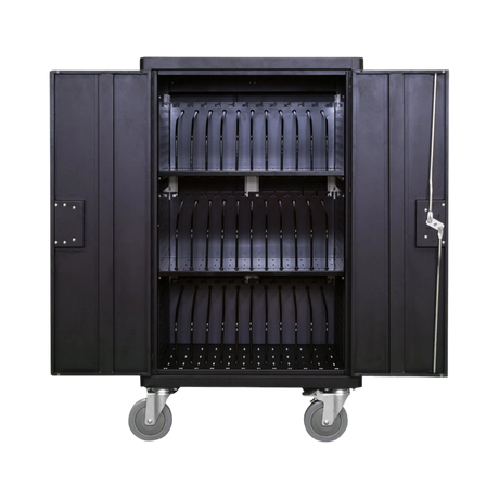 AVer 36-Device Charging Cart with 12 Slots per Shelf — Being Shipped