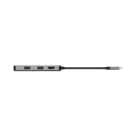 Belkin USB-C 5-in-1 Multiport Adapter Hub (Grey) — Being Shipped