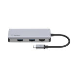 Belkin USB-C 5-in-1 Multiport Adapter Hub (Grey) — Being Shipped