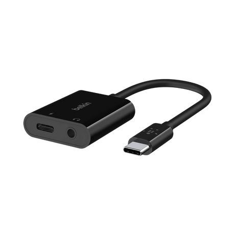 Belkin RockStar 3.5mm Audio and USB-C Charge Adapter — Being Shipped