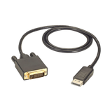Black Box 6ft DisplayPort to DVI Cable (Black) — Being Shipped