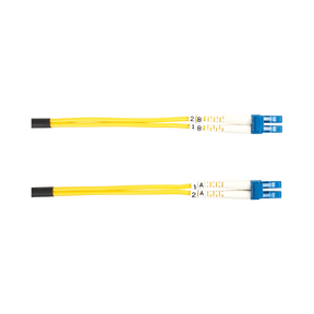 Black Box 6.5ft OS2 Singlemode LC-LC Fiber Optic Patch Cable (Yellow) — Being Shipped
