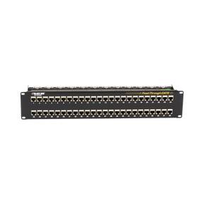 Black Box CAT6 48-Port Feed-Through Patch Panel — Being Shipped