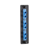 Black Box Low-Density Singlemode ST Duplex Fiber Adapter Panel — Being Shipped