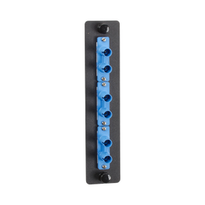 Black Box Low-Density Singlemode ST Duplex Fiber Adapter Panel — Being Shipped