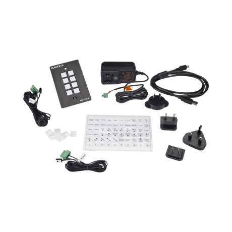Black Box 8-Button RS232 Wallplate Control Panel — Being Shipped