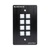 Black Box 8-Button RS232 Wallplate Control Panel — Being Shipped