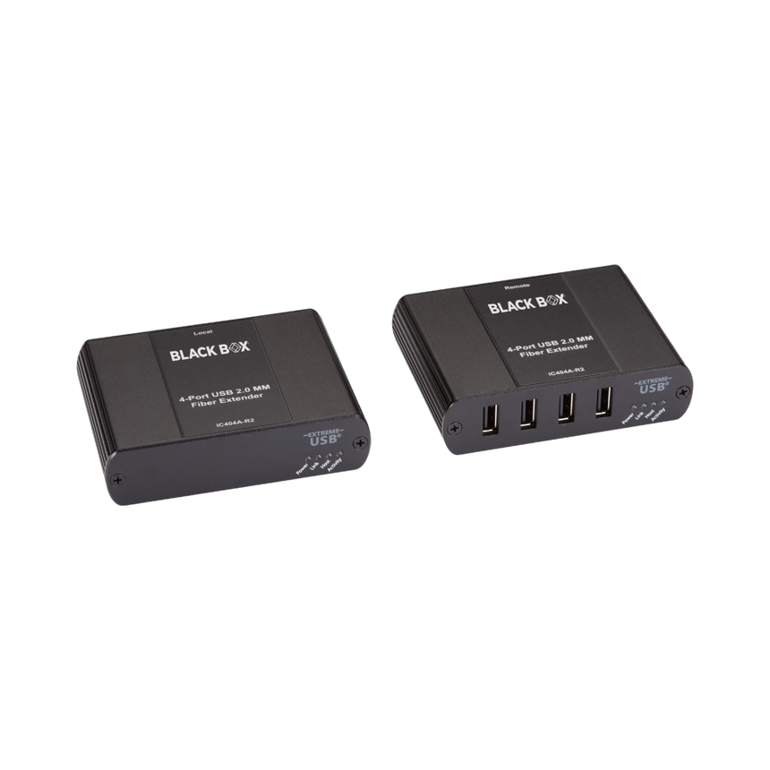 Black Box 4-Port USB 2.0 Extender Multimode Fiber — Being Shipped