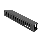 Black Box Slotted Wiring Duct Cable Raceway with Cover — Being Shipped