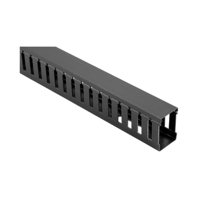 Black Box Slotted Wiring Duct Cable Raceway with Cover — Being Shipped