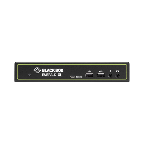 Black Box Emerald DVI-D PE USB 2.0 KVM-over-IP PoE — Being Shipped