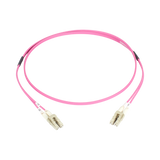 Black Box 9.8ft OM4 Multimode 10/100G Fiber Patch Cable LC-LC (Violet) — Being Shipped