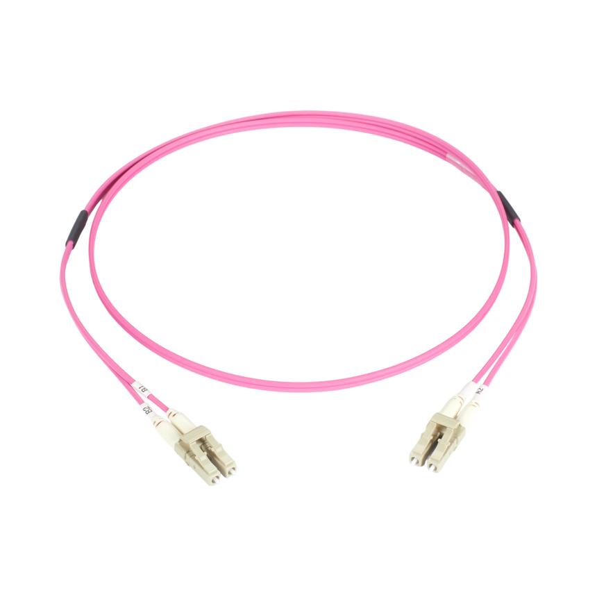 Black Box 9.8ft OM4 Multimode 10/100G Fiber Patch Cable LC-LC (Violet) — Being Shipped