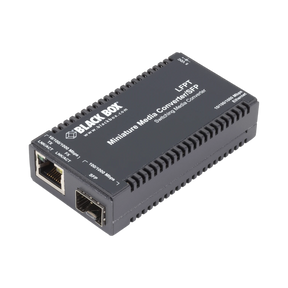 Black Box MiniPower Gigabit Ethernet to Fiber Media Converter — Being Shipped