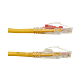 Black Box 6ft GigaTrue 3 CAT6 550-MHz Locking Ethernet Cable (Yellow) — Being Shipped