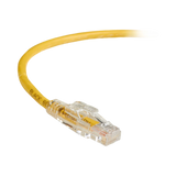 Black Box 6ft GigaTrue 3 CAT6 550-MHz Locking Ethernet Cable (Yellow) — Being Shipped