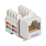 Black Box Connect CAT5e Keystone Jack Unshielded RJ45 (White) — Being Shipped