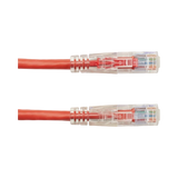 Black Box 4ft GigaTrue 3 CAT6 550MHz Locking Ethernet Cable (Red) — Being Shipped