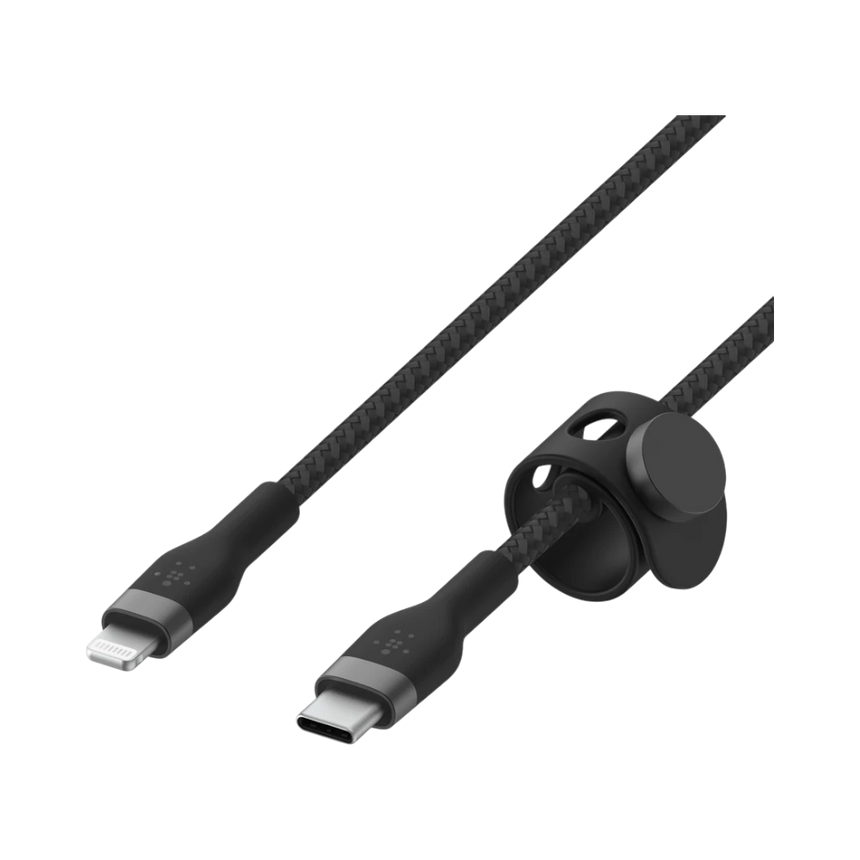 Belkin BoostCharge Pro Flex USB-C to Lightning Cable 6.6' (Black) — Being Shipped