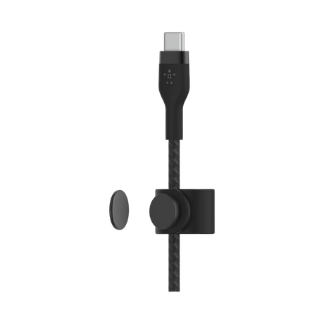 Belkin BoostCharge Pro Flex USB-C to Lightning Cable 6.6' (Black) — Being Shipped