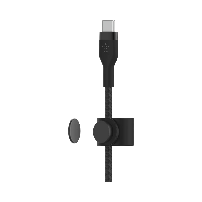 Belkin BoostCharge Pro Flex USB-C to Lightning Cable 6.6' (Black) — Being Shipped