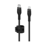Belkin BoostCharge Pro Flex USB-C to Lightning Cable 6.6' (Black) — Being Shipped