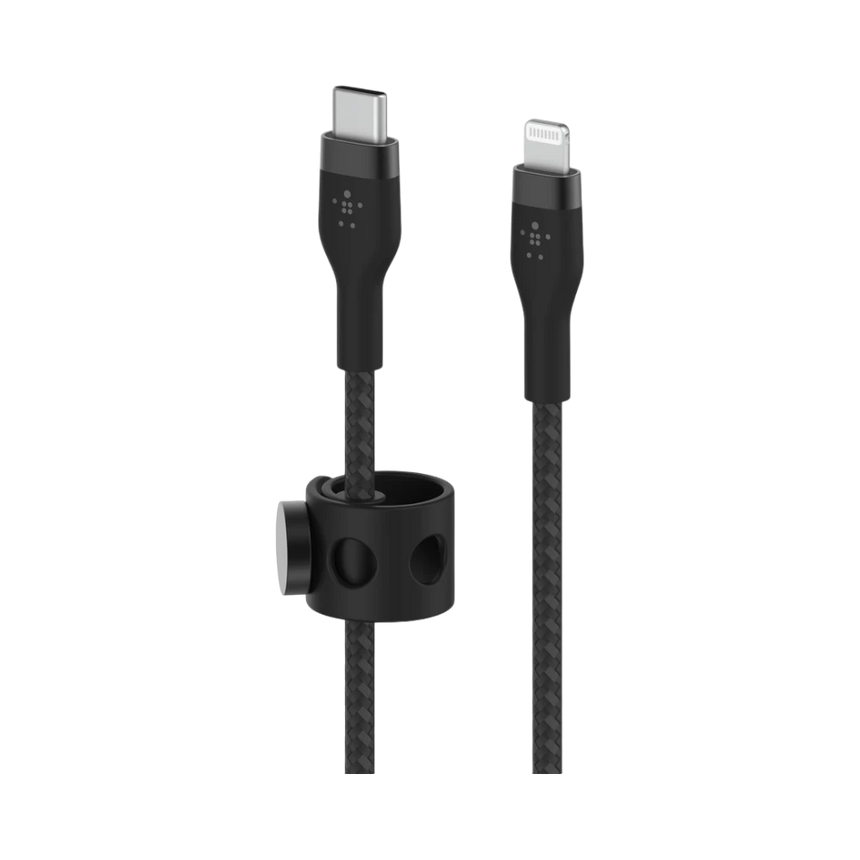 Belkin BoostCharge Pro Flex USB-C to Lightning Cable 6.6' (Black) — Being Shipped
