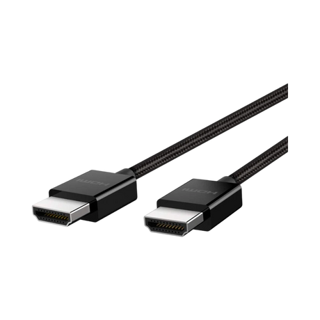 Belkin Ultra HD HDMI 2.1 Braided Cable 6.6ft (Black) — Being Shipped