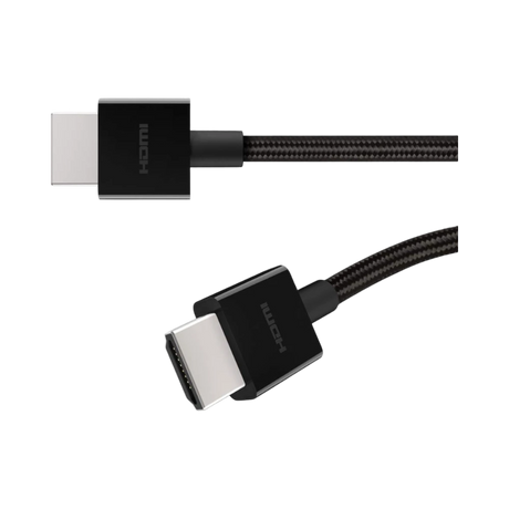 Belkin Ultra HD HDMI 2.1 Braided Cable 6.6ft (Black) — Being Shipped