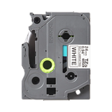 Brother 24mm Black on White Self-Laminating Label Tape — Being Shipped