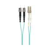 Belkin 1M 10GB Multimode LC/ST Duplex Fiber Optic Cable (Aqua) — Being Shipped