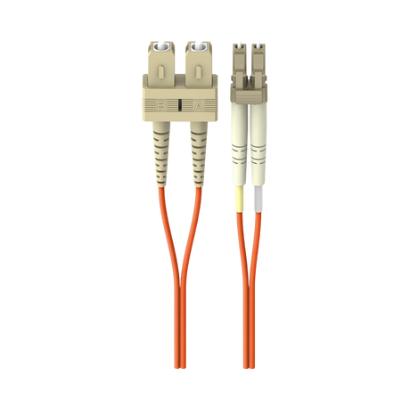 Belkin Multimode Duplex Fiber Patch Cable 2m SC-LC — Being Shipped