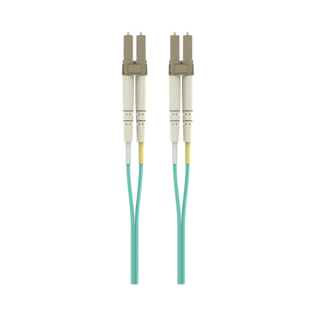 Belkin 4M 10GB Multimode Fiber Optic LC/LC Cable (Aqua) — Being Shipped