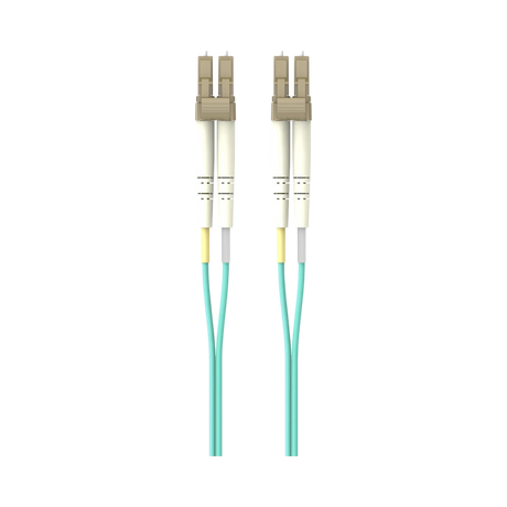 Belkin 4M 10GB Multimode Fiber Optic LC/LC Cable (Aqua) — Being Shipped