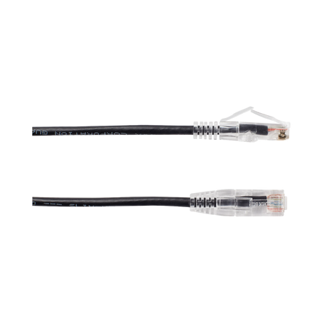 Black Box 20ft Slim-Net CAT6A 28AWG Ethernet Patch Cable (Black) — Being Shipped