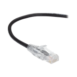 Black Box 20ft Slim-Net CAT6A 28AWG Ethernet Patch Cable (Black) — Being Shipped