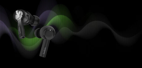 Belkin SoundForm Pulse Noise-Canceling Earbuds (Black) — Being Shipped