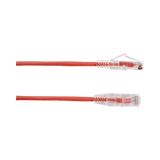Black Box 5ft Slim-Net CAT6A 500MHz Ethernet Cable (Red) — Being Shipped