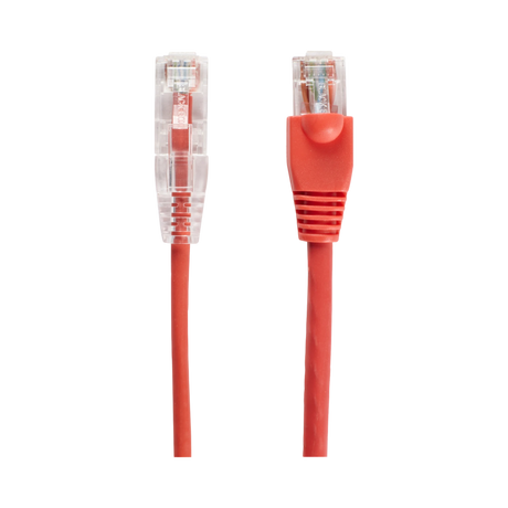 Black Box 5ft Slim-Net CAT6A 500MHz Ethernet Cable (Red) — Being Shipped