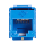 Black Box CAT6A Unshielded RJ45 Keystone Jack (Blue) — Being Shipped