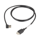 Black Box 4ft USB 2.0 Right-Angle Male to Female Cable (Black) — Being Shipped