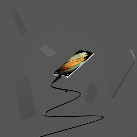 Belkin BoostCharge Flex USB-C to USB-C 6.6FT Silicone Cable (Black) — Being Shipped